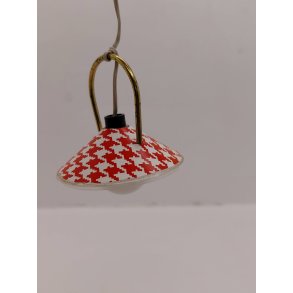 Loftlampe med lundby stik 5 v (antik)