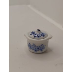 Gryde i porcel�n (ny) 2 x 3 cm