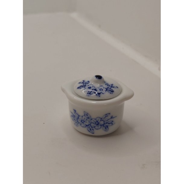 Gryde i porcel�n (ny) 2 x 3 cm