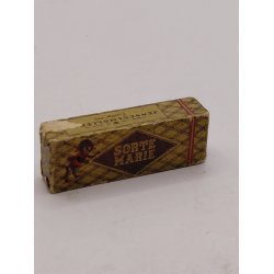 Kikse �ske i tr�. Sorte Marie (vintage/lidt defekt)