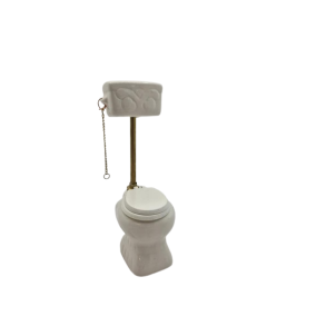 Trk og slip toilet i porceln (antik)