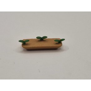 Plantebed i plastik (brugt)