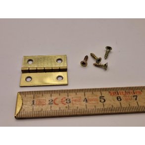 Hngsel (3 cm) med 4 skruer (nyt)