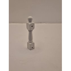 Stolpe hvid malet (brugt)