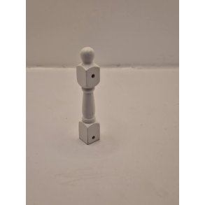 Stolpe hvid malet (brugt)