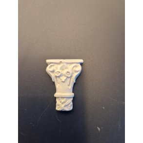 Stuk i gips hvid (hndlavet)