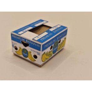 Banan kasse i karton (ny)