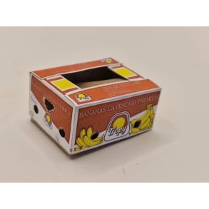 Banan kasse i karton (ny)