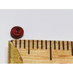 Meget lille rd knap 0,3 cm (ny)