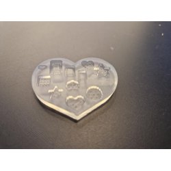 Silikone form til meget sm kager (ny)