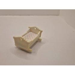 Vugge inkl sengetj (brugt)