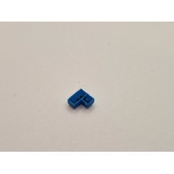 1 stk bl mikro "lege" klods i resin (hndlavet)