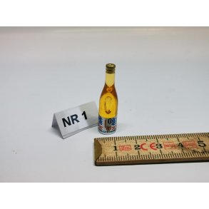 Flaske i plastik (brugt)