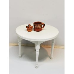 Ler kande og kurv (brugt)