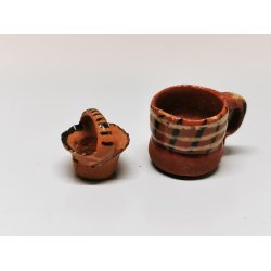 Ler kande og kurv (brugt)