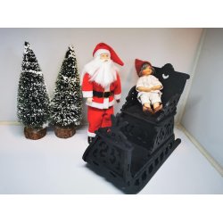 Julemand scala til dukkehus 1:12 (ny)