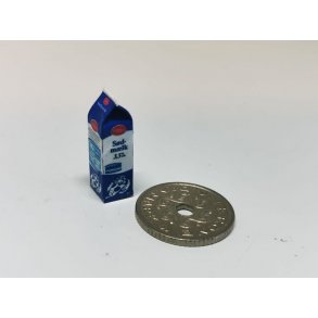 Sd mlk til dukkehus scala 1:12 (hndlavet)