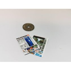 Avis politiken til dukkehus scala 1:12 