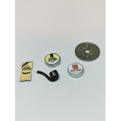 Mixture pibe tobak til dukkehus scala 1:12