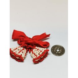 Julepynt perleklokker (brugt)