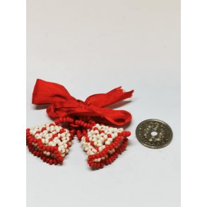 Julepynt perleklokker (brugt)