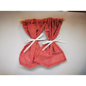 Sommerhus/kkken gardin p stang scala 1:12 (nyt)