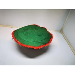 Rundt bord med dug (brugt)