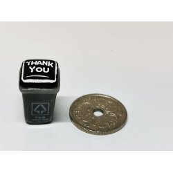 Mrkegr skraldespand (ny) lille