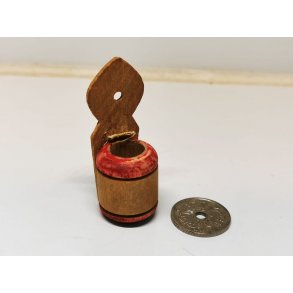 Vg krukke i tr uden lg (antik)