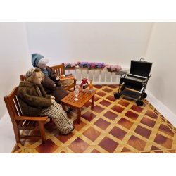 Whisky flaske i plastik (gammel)