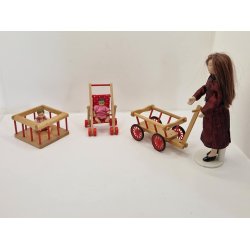 Bodo Hennig  Klapvogn i tr (brugt)