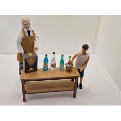 Whisky flaske i plastik (gammel)