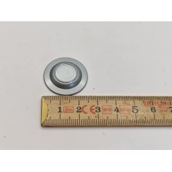  Gr tallerken/fad I plastik (2,5 cm)(brugt)