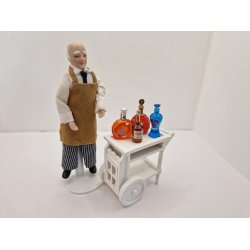 Cognac flaske i plastik (brugt)