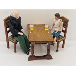 Snspseglas i plastik (brugt)