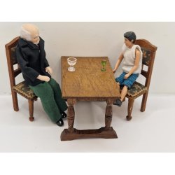 Vinglas i plastik (brugt)