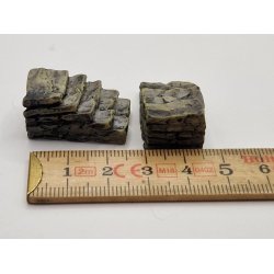 Lille sten vg/trappe trin (ny)