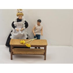 4 gule blomster (brugte)