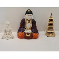 Japansk Buddha  i porceln (brugt)