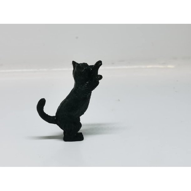 udredning Bot et eller andet sted Sort stående kat (ny) - Katte og tilbehør - Frost miniature