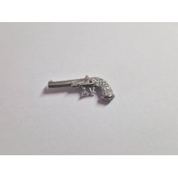 Duel pistol i metal (ny)