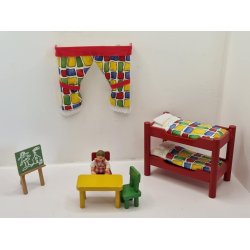 Brne stol i tr (brugt)