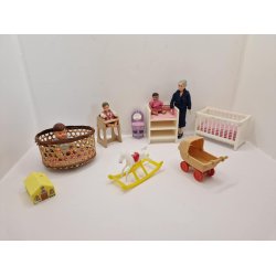 Gyngehest i plastik (gammel)