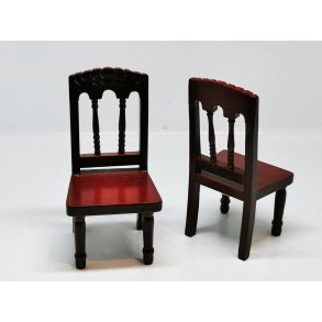 Spisebords stol til dukkerhuse scala 1:12 (ny)