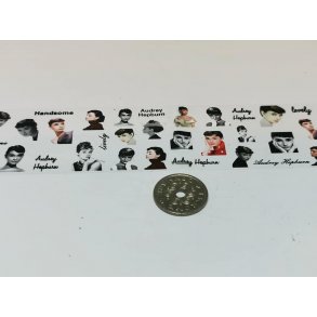 Dekorations ark (nyt) med Audray Hepburn