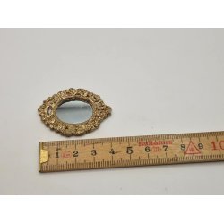 Oval spejl (hndlavet)