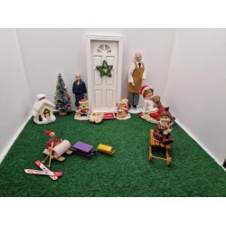 Stjerne dr krans i "gran" (hndlavet)