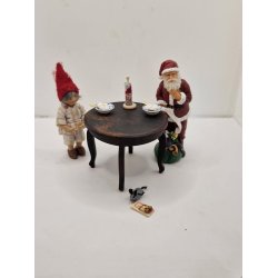 Kkkenrulle holder med jule papir (hndlavet)