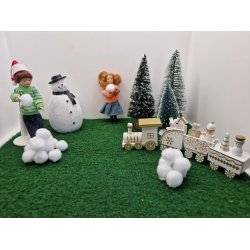 Snemand i resin (ny)