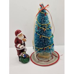 Juletrstppe (hndlavet)